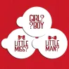 Little ? Stencils for Sweet Baby-Themed Decorations