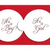 Stencil It's a Boy / Girl per simpatiche decorazioni