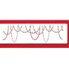 Stencil Draping Pearls per eleganti bordi di torta