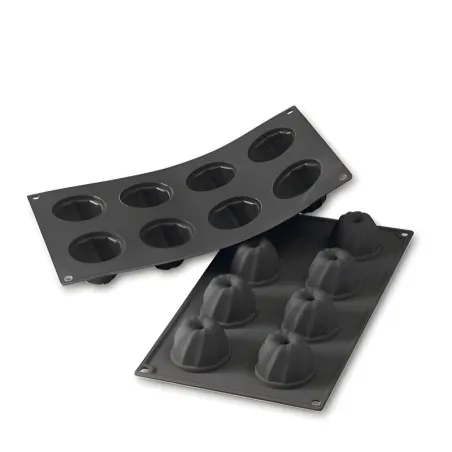 Silicone mold Gugelhupf Classic Ø 5.5 cm 8 pieces for sweet desserts