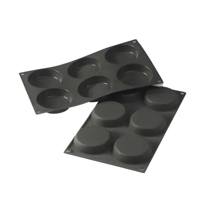 Stampo in silicone rotondo conico Ø 7 - 8 cm, 6 pezzi