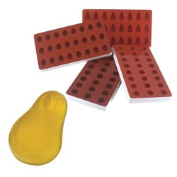 Mould for jelly pear 24 pieces