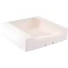 Cake box with window 20 x 20 x 5 cm