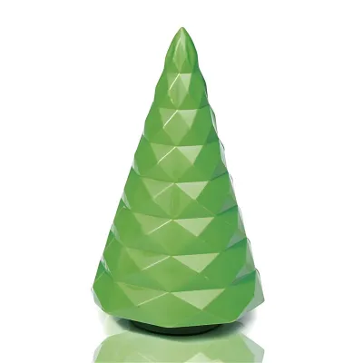 Süsse Schokoladenform Diamantoptik Tannenbaum
