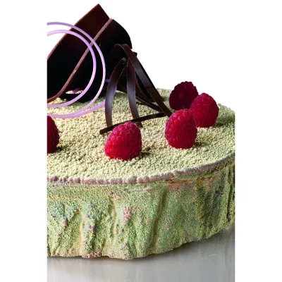Tree bark insert strips for cakes