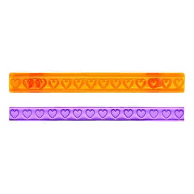 Embosser & cookie cutter set heart & diamond