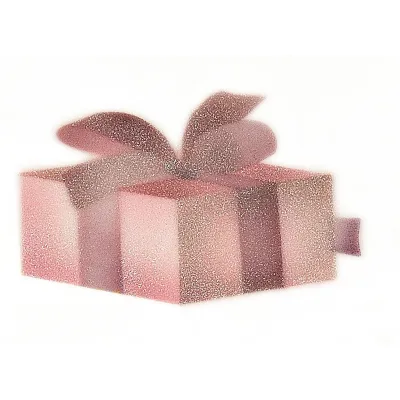 Airbrush Schablone Rose und Geschenk