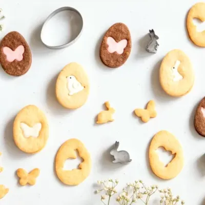 Easter egg cookie cutter