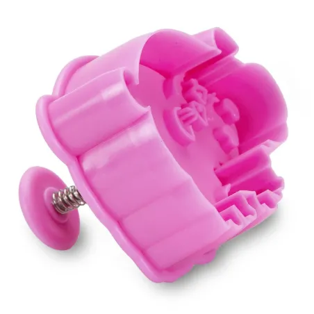 Cookie cutter with lucky pig ejector for beautifully decorated biscuits
