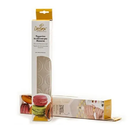Tapis en silicone pour macarons 30 x 40 cm pour des macarons parfaits