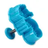 Cookie cutter with ejector seahorse for great decorated Guetzli