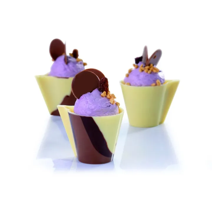Stampo per cioccolato Cappuccino grande, 12 pezzi