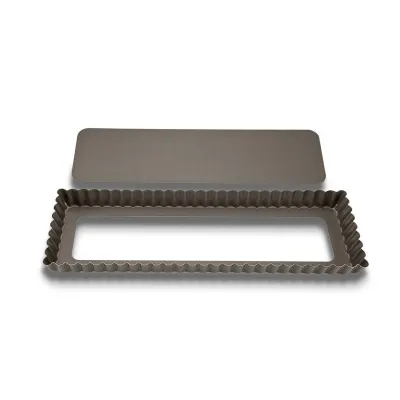 Tart pan rectangular, 35x11 cm