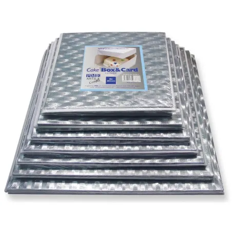 Cake box and base square 30 x 30 x 15 cm