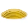 Plateau à tarte Rond extra fort Or Ø 20 cm