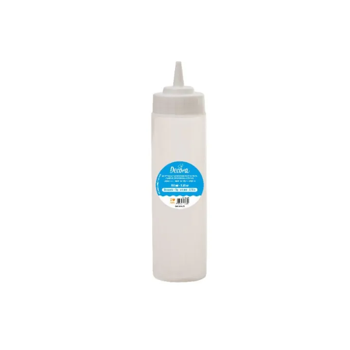 Plastic bottle with spout Ø 4mm, 350 ml