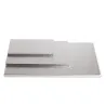 Plateau à gâteaux Rectangulaire extra fort Argent 30 x 40 cm pour un transport sûr