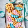FunCakes Mix für Waffeln 1 kg, Einfach himmlische Waffeln backen