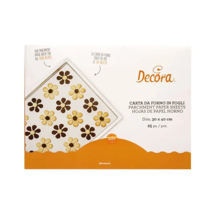 Carta da forno 40 x 30 cm - antiaderente per risultati perfetti
