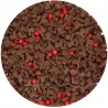 Sprinkle decor reindeer – edible Christmas sprinkle decor with reindeer head and red sugar pearls | miniSchoggi