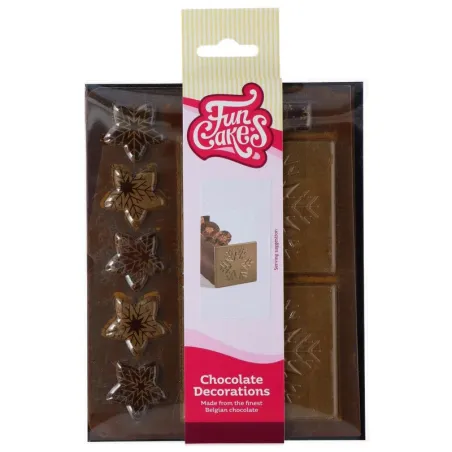 Décorations en chocolat bûches de Noël – décorations en chocolat comestibles pour bûches, roulades et cakes | miniSchoggi