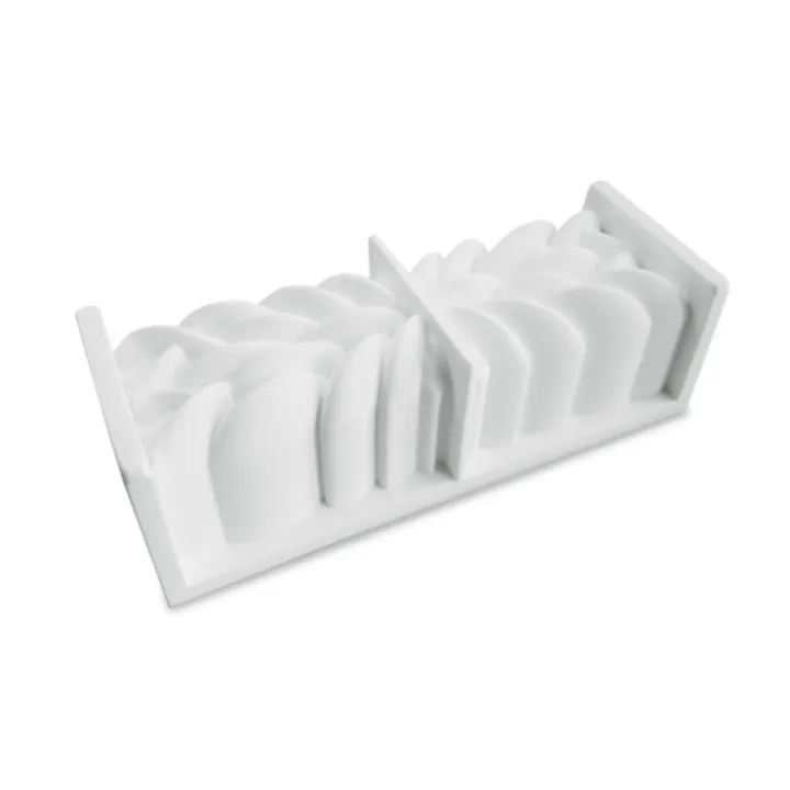 Bûche Form 3D Instant 25 x 8 x 8 cm - Silicone mold for elegant bûches