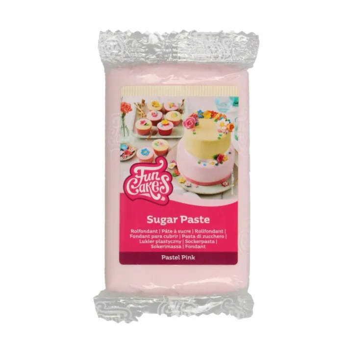 FunCakes Sugar paste Pastel Pink, 250 g
