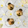 Pralinenform Marienkäfer 18 Stück – Polycarbonat für perfekte Pralinés