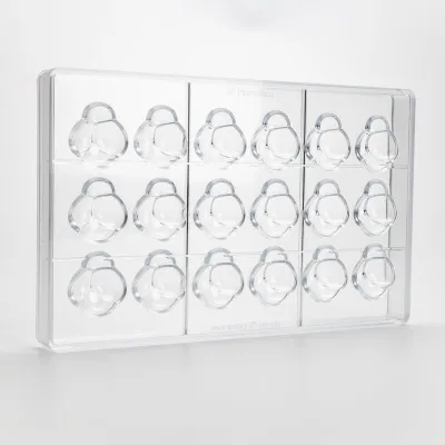 Pralinenform Marienkäfer 18 Stück – Polycarbonat für perfekte Pralinés