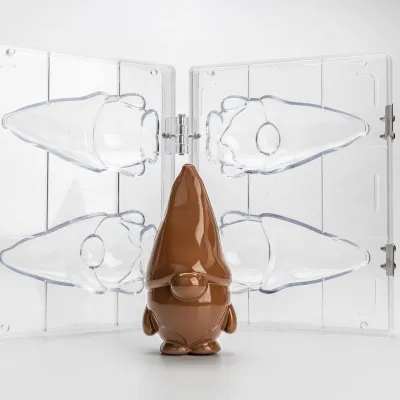 Moule à chocolat 3D Lutin – couler deux figurines par passage