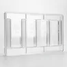 Chocolate mold Gold Bar – cast 4 pieces à 12 x 5.5 cm