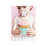 Topper per cupcake stella argento, 6 pezzi - Cake topper luccicanti