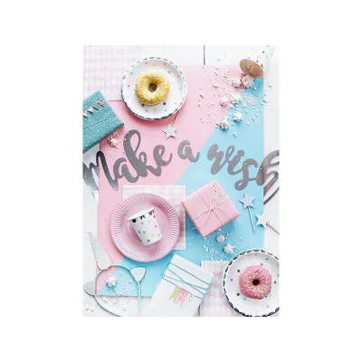 Cupcake Topper Sterne silber, 6 Stück - glitzernde Cake Topper