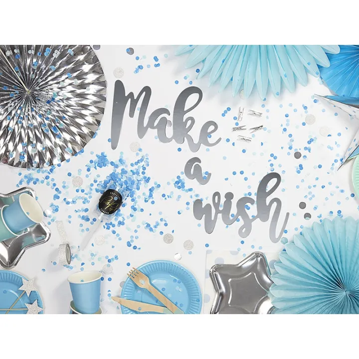 Topper per cupcake stella argento, 6 pezzi - Cake topper luccicanti