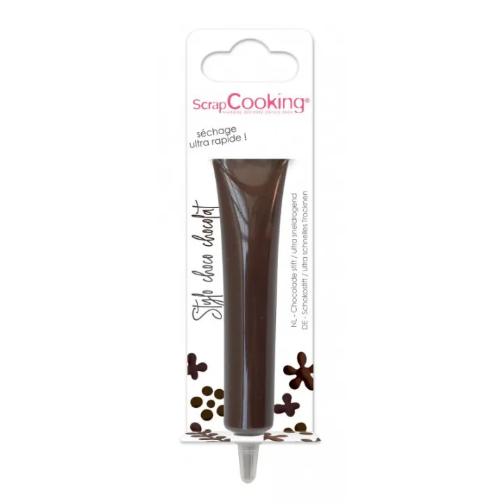 Schokoladenstift Schokolade – 25 g Schreibschokolade zum Dekorieren und Beschriften von Gebäck | miniSchoggi