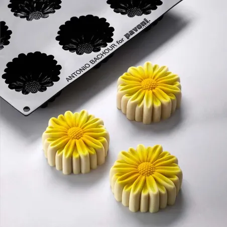Moule en silicone Blüte Floris, 12 pièces
