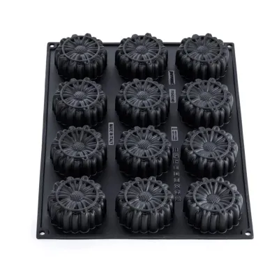 Silicone mold Blossom Floris, 12 pieces