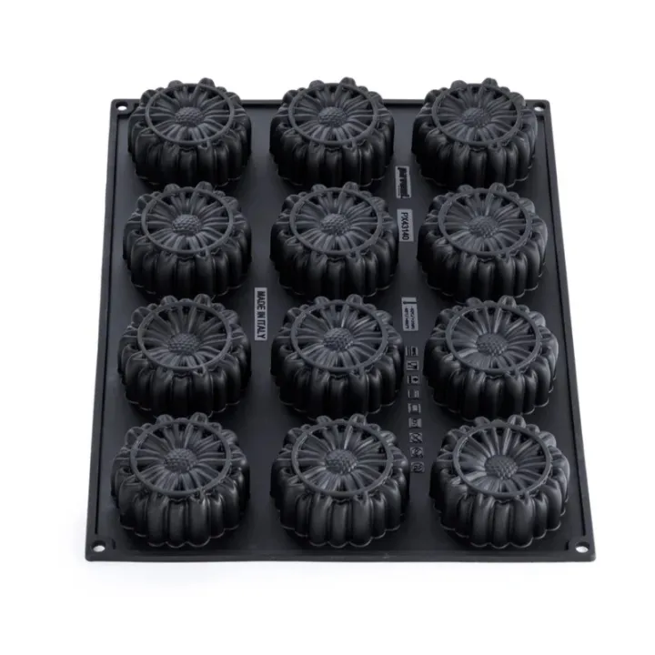 Silicone mold Blossom Floris, 12 pieces