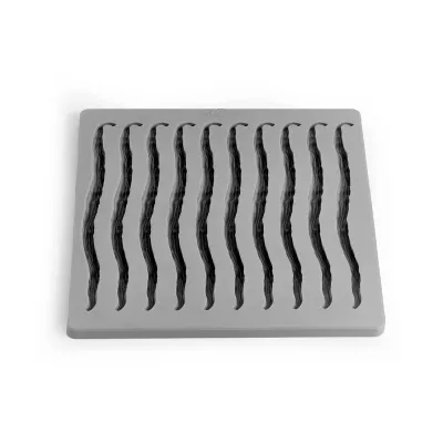 Silicone mold vanilla pod mini – 10 pieces for baked goods and decoration