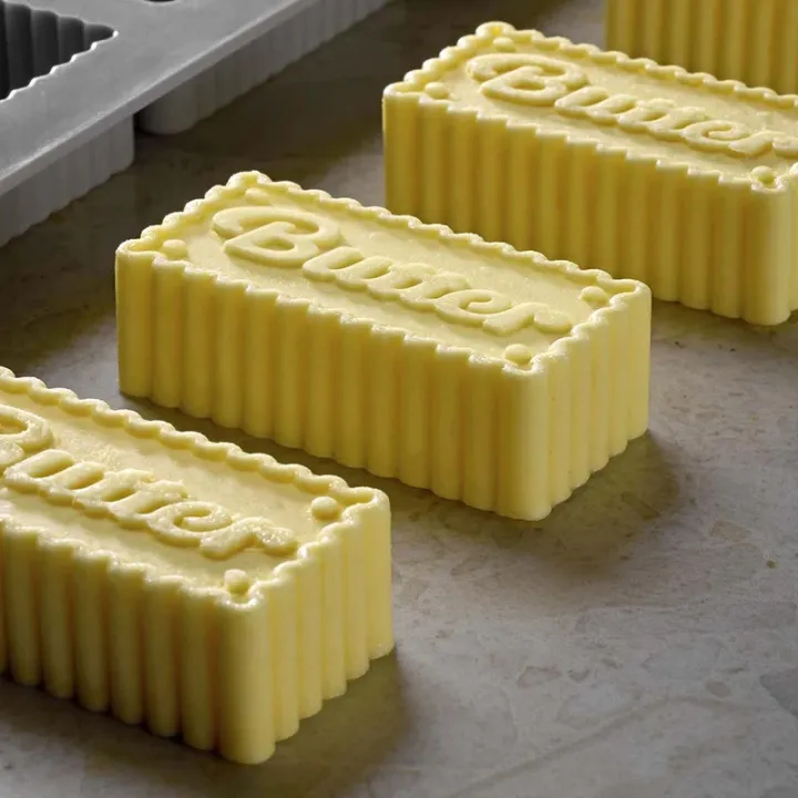 Silicone mold butter piece 16 pieces – for chocolate and pastries