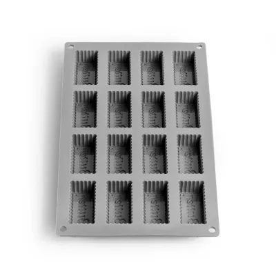 Silicone mold butter piece 16 pieces – for chocolate and pastries