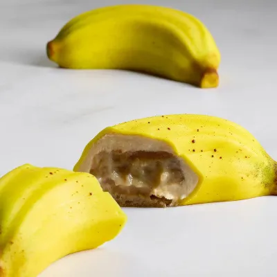 Stampo in silicone banana XL 12 pezzi – per dolci, cioccolato e gelato