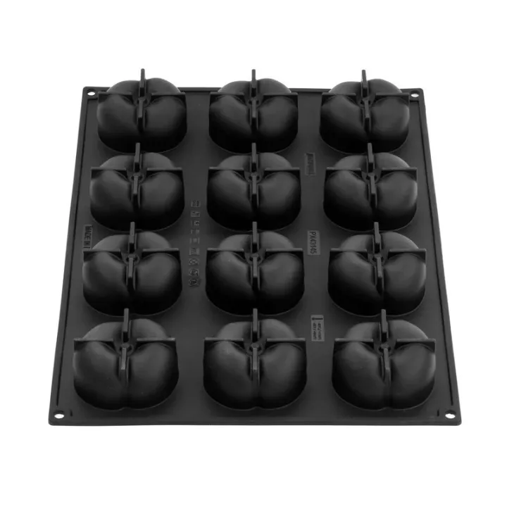 Silicone mold peach XL 12 pieces – for baked goods and chocolate