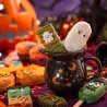Decorazione di zucchero Halloween Monster 12 pezzi – per cupcake e biscotti