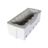 Moule en silicone Bûche Bougie 21.8 x 8.9 x 7.6cm pour des desserts parfaits