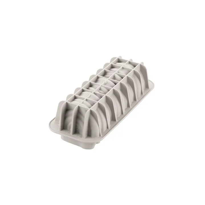 Moule en silicone Bûche Lana 24.5 x 9.5 x 7.7 cm pour ta Bûche de Noël