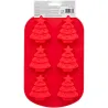 Silicone mold Christmas tree 6 pieces - Fir tree Baking tin