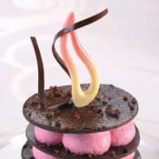 Chocolate decoration material