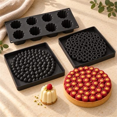 Stampi tondi in silicone