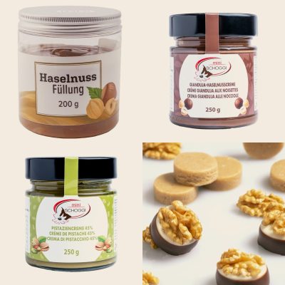 Nougat, Gianduja & Nusscremen